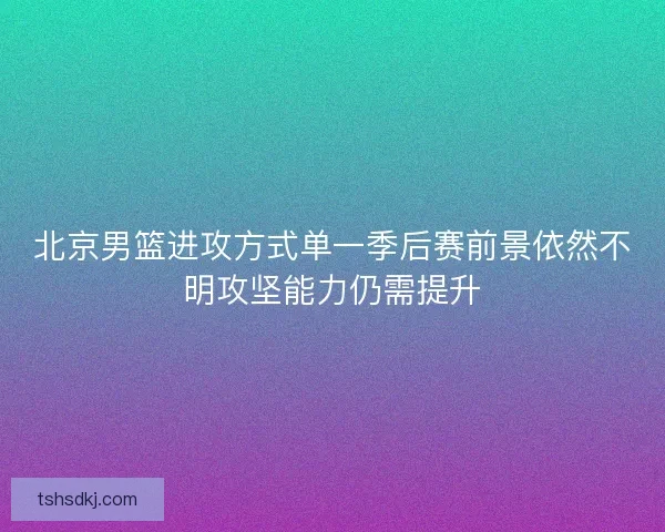北京男篮进攻方式单一季后赛前景依然不明攻坚能力仍需提升 北京男篮进攻方式单一季后赛前景依然不明攻坚能力仍需提升